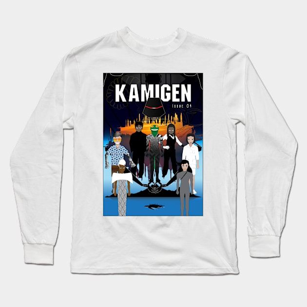 Kamigen Issue 4 Cover Long Sleeve T-Shirt by Open Studios